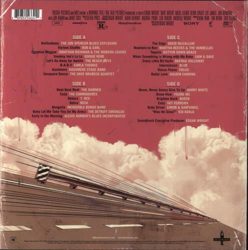 Original Soundtrack Baby Driver 2-LP vinyl record set (Double LP Album) US OST2LBA851008