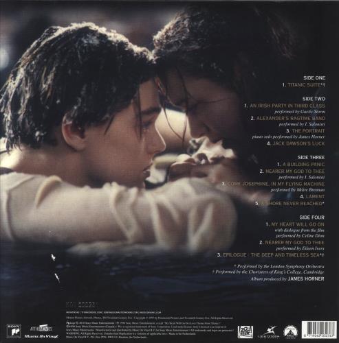 Original Soundtrack Back To Titanic - Silver and Black Marble Vinyl 2-LP vinyl record set (Double LP Album) UK OST2LBA858168