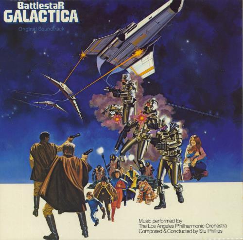 Original Soundtrack Battlestar Galactica vinyl LP album (LP record) UK OSTLPBA809590