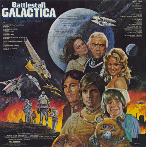 Original Soundtrack Battlestar Galactica vinyl LP album (LP record) UK OSTLPBA809590