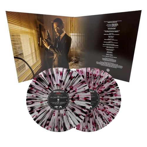 Original Soundtrack Beverly Hills Cop II - Clear w/Black & Pink Splatter Vinyl - 45RPM - Sealed 2-LP vinyl record set (Double LP Album) US OST2LBE877016