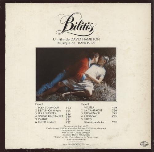Original Soundtrack Bilitis vinyl LP album (LP record) Japanese OSTLPBI873367