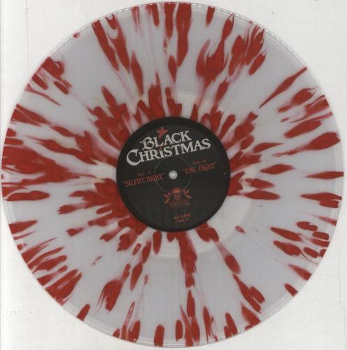 Original Soundtrack Black Christmas - Clear w/ Red Splatter Vinyl 12" vinyl single (12 inch record / Maxi-single) US OST12BL858096