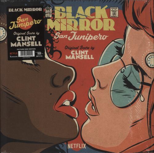 Original Soundtrack Black Mirror: San Junipero - stickered shrink picture disc LP (vinyl picture disc album) UK OSTPDBL875970