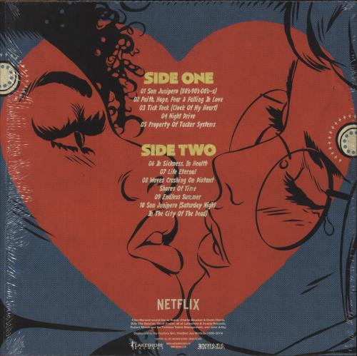 Original Soundtrack Black Mirror: San Junipero - stickered shrink picture disc LP (vinyl picture disc album) UK OSTPDBL875970