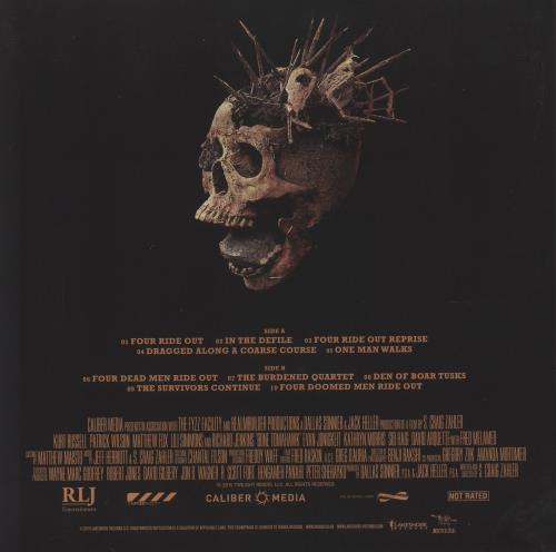 Original Soundtrack Bone Tomahawk - Blood Splatter Vinyl vinyl LP album (LP record) UK OSTLPBO858041