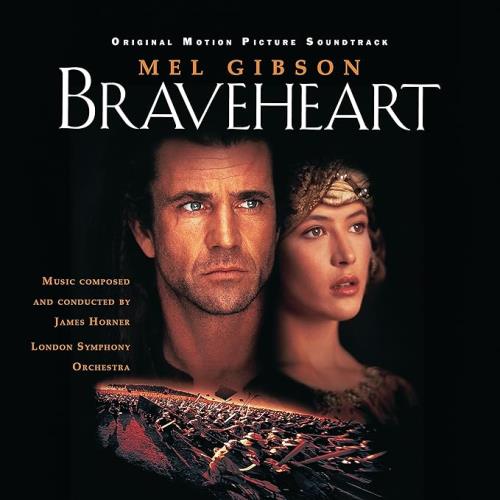 Original Soundtrack Braveheart - 30th Anniversary Edition - Black with Blue Streak Vinyl - Sealed 2-LP vinyl record set (Double LP Album) UK OST2LBR881206