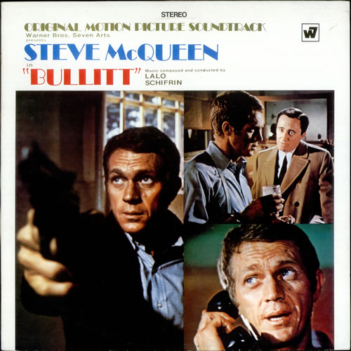 Original Soundtrack Bullitt - Autographed vinyl LP album (LP record) Japanese OSTLPBU525614