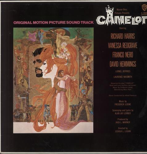 Original Soundtrack Camelot vinyl LP album (LP record) UK OSTLPCA860538