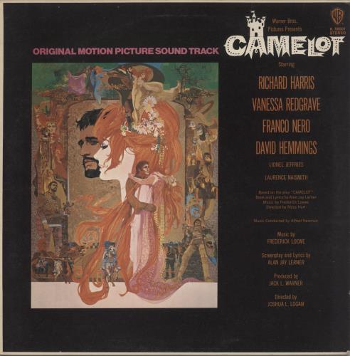 Original Soundtrack Camelot vinyl LP album (LP record) UK OSTLPCA892127