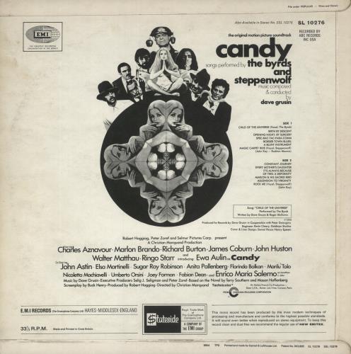 Original Soundtrack Candy vinyl LP album (LP record) UK OSTLPCA553958