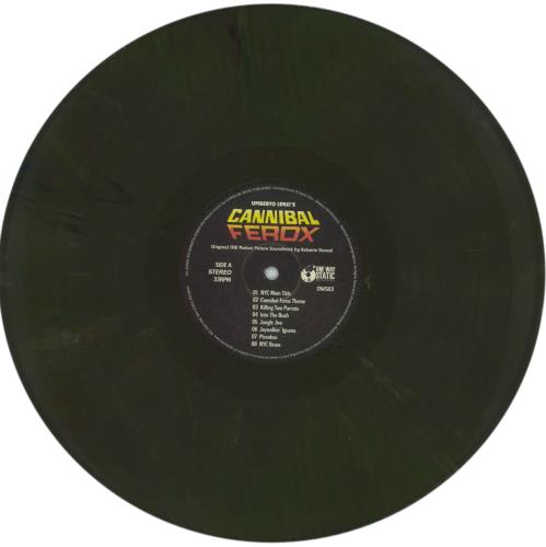 Original Soundtrack Cannibal Ferox - Camouflage Vinyl vinyl LP album (LP record) US OSTLPCA858415