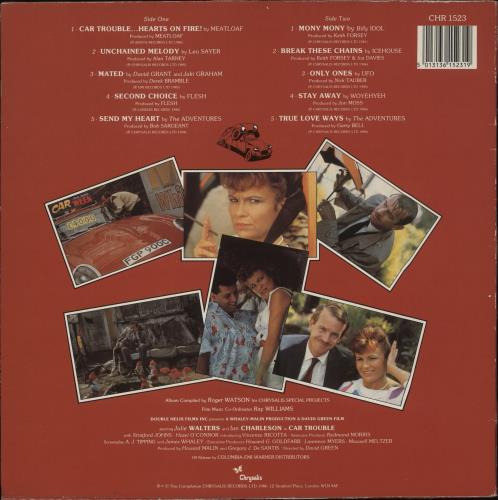 Original Soundtrack Car Trouble vinyl LP album (LP record) UK OSTLPCA289844