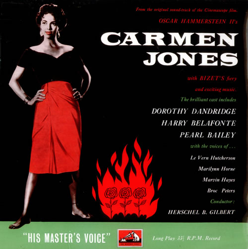 Original Soundtrack Carmen Jones - 1st vinyl LP album (LP record) UK OSTLPCA533276