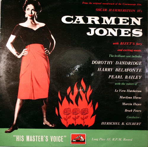 Original Soundtrack Carmen Jones - 2nd vinyl LP album (LP record) UK OSTLPCA563404