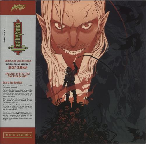 Original Soundtrack Castlevania 10" vinyl single (10 inch record) US OST10CA873982