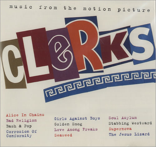 Original Soundtrack Clerks CD album (CDLP) UK OSTCDCL437569