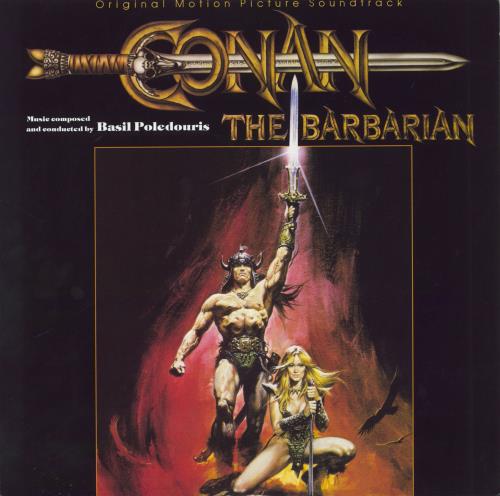 Original Soundtrack Conan The Barbarian vinyl LP album (LP record) US OSTLPCO821430