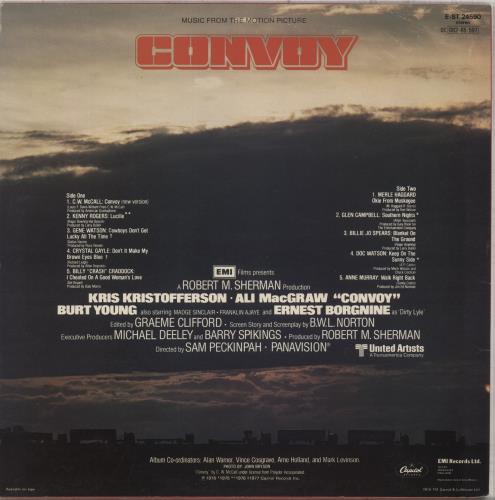 Original Soundtrack Convoy vinyl LP album (LP record) UK OSTLPCO522781