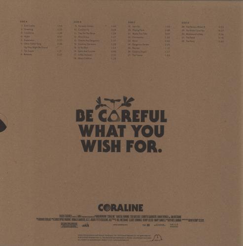 Original Soundtrack Coraline - 180g 2-LP vinyl record set (Double LP Album) US OST2LCO858425