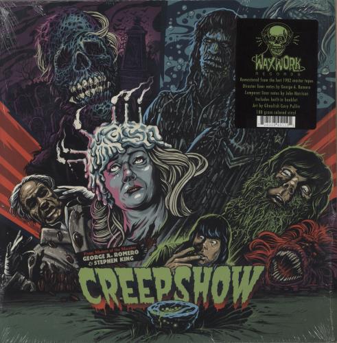 Original Soundtrack Creepshow - 180gm Red With Blue Smoke Vinyl vinyl LP album (LP record) US OSTLPCR876601