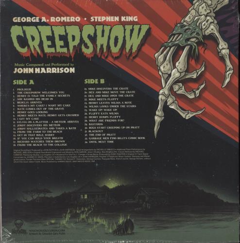 Original Soundtrack Creepshow - Sea Algae Vinyl vinyl LP album (LP record) US OSTLPCR814418