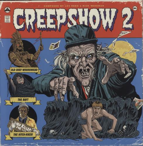 Original Soundtrack Creepshow 2 - 180gm Red & Yellow Swirl Vinyl 2-LP vinyl record set (Double LP Album) US OST2LCR876602
