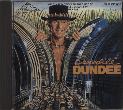 Original Soundtrack Crocodile Dundee CD album (CDLP) UK OSTCDCR663687