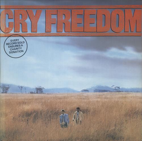 Original Soundtrack Cry Freedom 12" vinyl single (12 inch record / Maxi-single) UK OST12CR546638