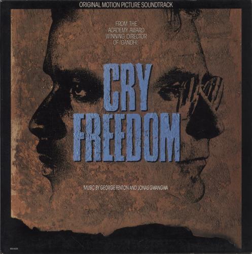 Original Soundtrack Cry Freedom vinyl LP album (LP record) UK OSTLPCR862541