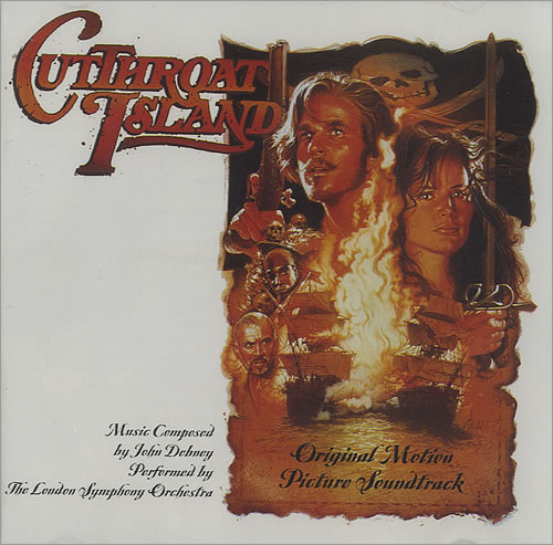 Original Soundtrack CutThroat Island CD album (CDLP) UK OSTCDCU437548
