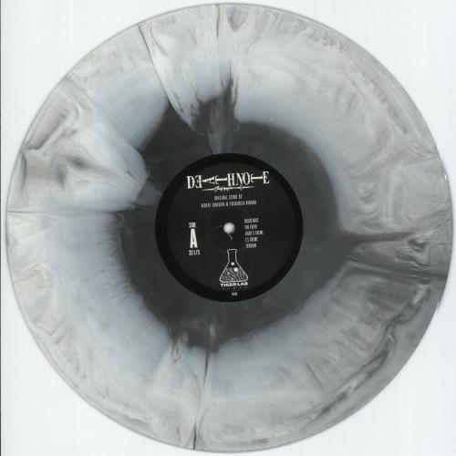 Original Soundtrack Death Note Original Score - Black & White Burst Vinyl 2-LP vinyl record set (Double LP Album) US OST2LDE877485