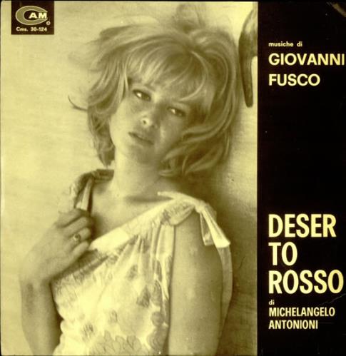 Original Soundtrack Deserto Rosso vinyl LP album (LP record) Italian OSTLPDE525617