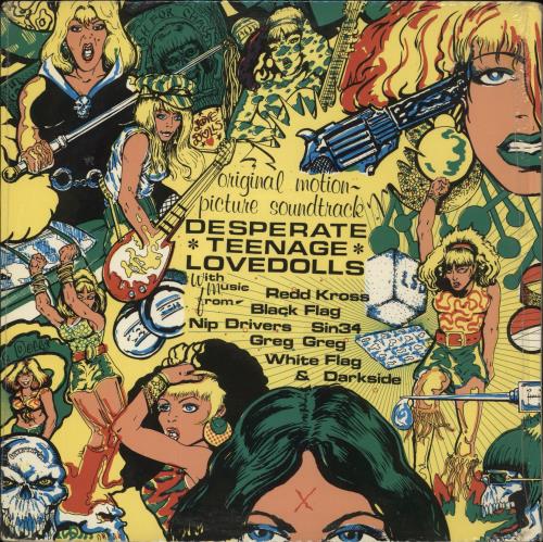 Original Soundtrack Desperate Teenage Lovedolls vinyl LP album (LP record) US OSTLPDE864083