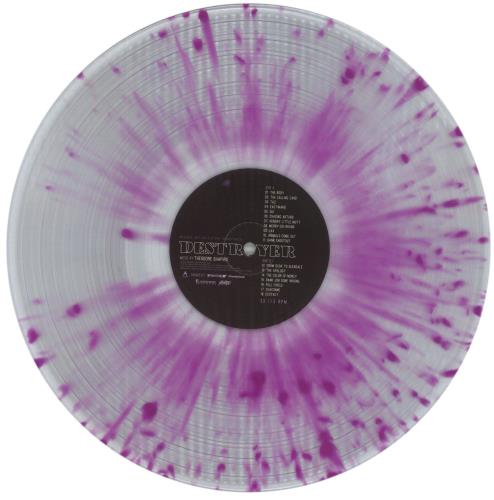 Original Soundtrack Destroyer - Clear with Purple Splatter Vinyl vinyl LP album (LP record) US OSTLPDE858343