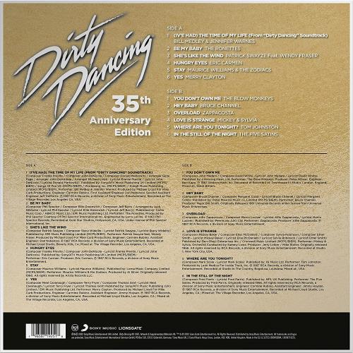 Original Soundtrack Dirty Dancing - Watermelon Picture Disc Edition + Scented Sticker picture disc LP (vinyl picture disc album) UK OSTPDDI799670
