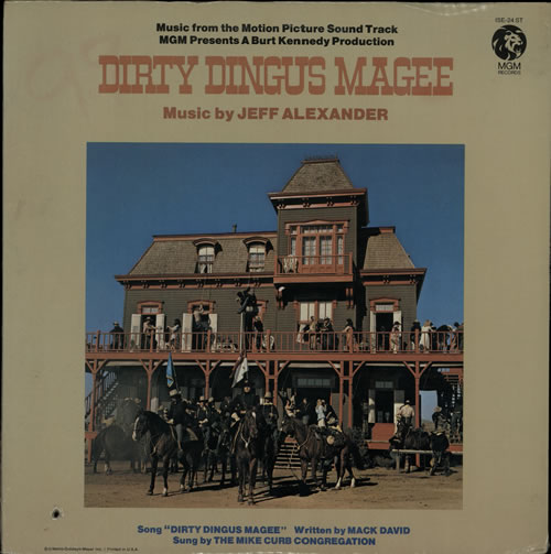 Original Soundtrack Dirty Dingus Magee - Sealed vinyl LP album (LP record) US OSTLPDI580905