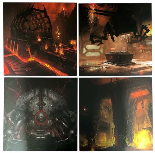 Original Soundtrack Doom - Special Edition 4-LP vinyl album record set US OST4LDO881588