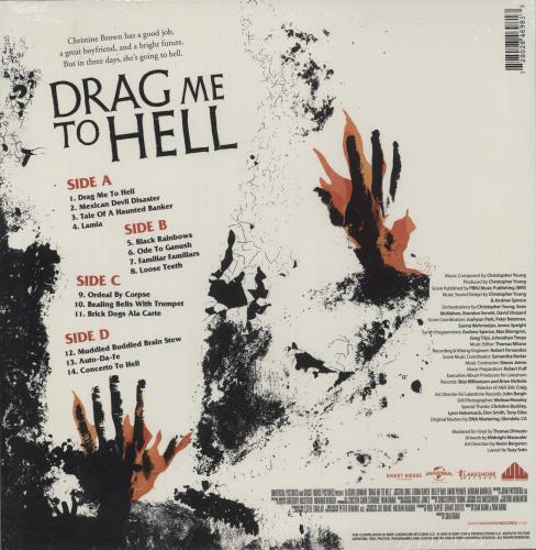 Original Soundtrack Drag Me To Hell - 180gm Red With White Smoke Vinyl 2-LP vinyl record set (Double LP Album) US OST2LDR877458