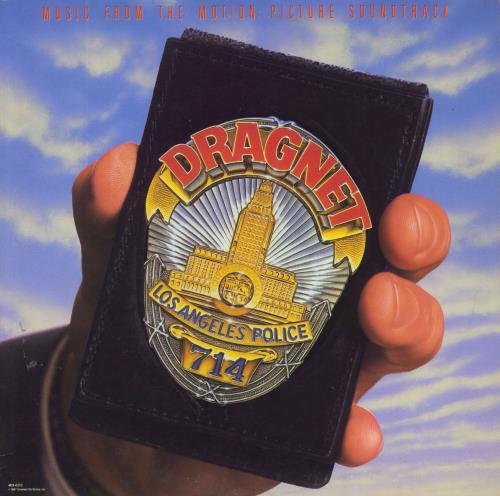 Original Soundtrack Dragnet vinyl LP album (LP record) US OSTLPDR809556