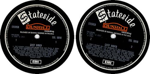 Original Soundtrack Easy Rider - 1st vinyl LP album (LP record) UK OSTLPEA278523