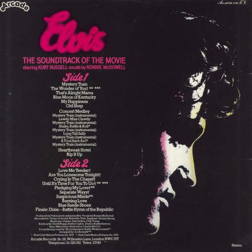 Original Soundtrack Elvis: The Soundtrack Of The Movie vinyl LP album (LP record) UK OSTLPEL807619