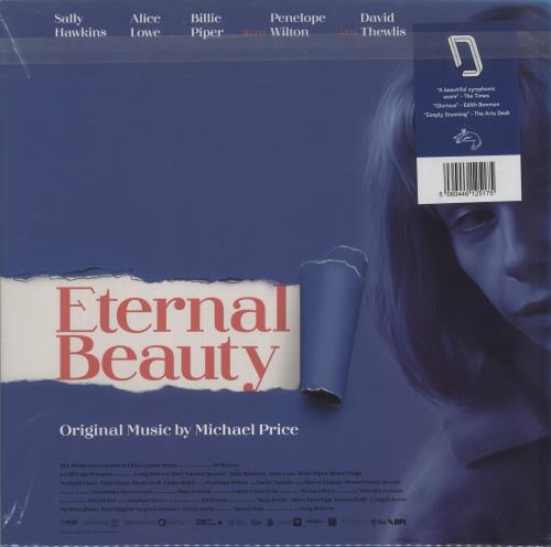 Original Soundtrack Eternal Beauty - Dinked Edition - Blue With Multicolour Splatter Vinyl - Autographed Print vinyl LP album (LP record) UK OSTLPET880412