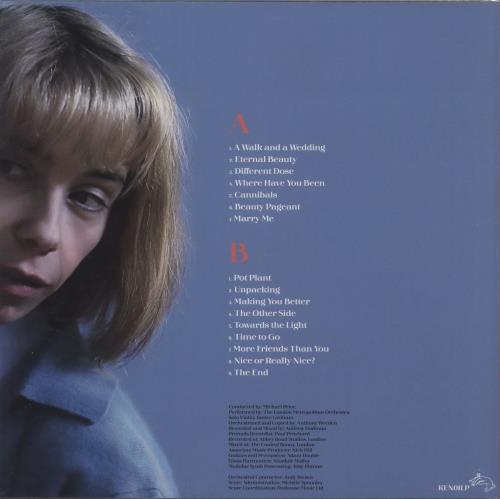 Original Soundtrack Eternal Beauty - Dinked Edition - Blue With Multicolour Splatter Vinyl - Autographed Print vinyl LP album (LP record) UK OSTLPET880412