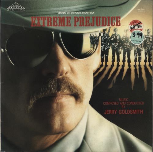 Original Soundtrack Extreme Predjudice vinyl LP album (LP record) UK OSTLPEX586742