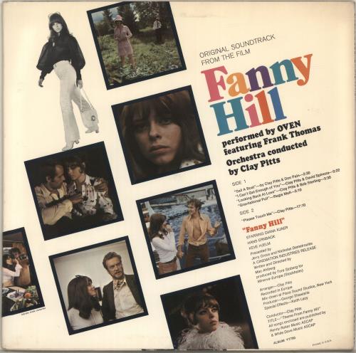 Original Soundtrack Fanny Hill vinyl LP album (LP record) US OSTLPFA697013