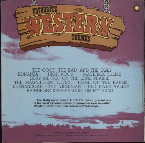 Original Soundtrack Favourite Western Themes vinyl LP album (LP record) UK OSTLPFA766475