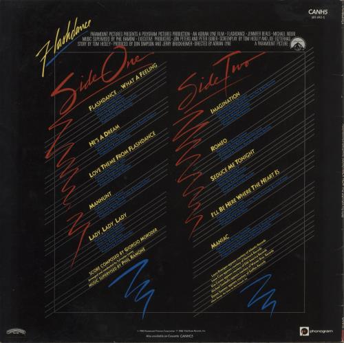 Original Soundtrack Flashdance vinyl LP album (LP record) UK OSTLPFL304366