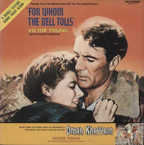 Original Soundtrack For Whom The Bell Tolls / Omar Khayyam vinyl LP album (LP record) Japanese OSTLPFO885207