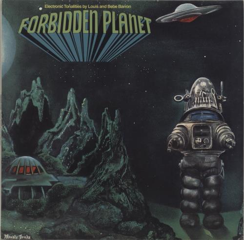 Original Soundtrack Forbidden Planet vinyl LP album (LP record) UK OSTLPFO680520